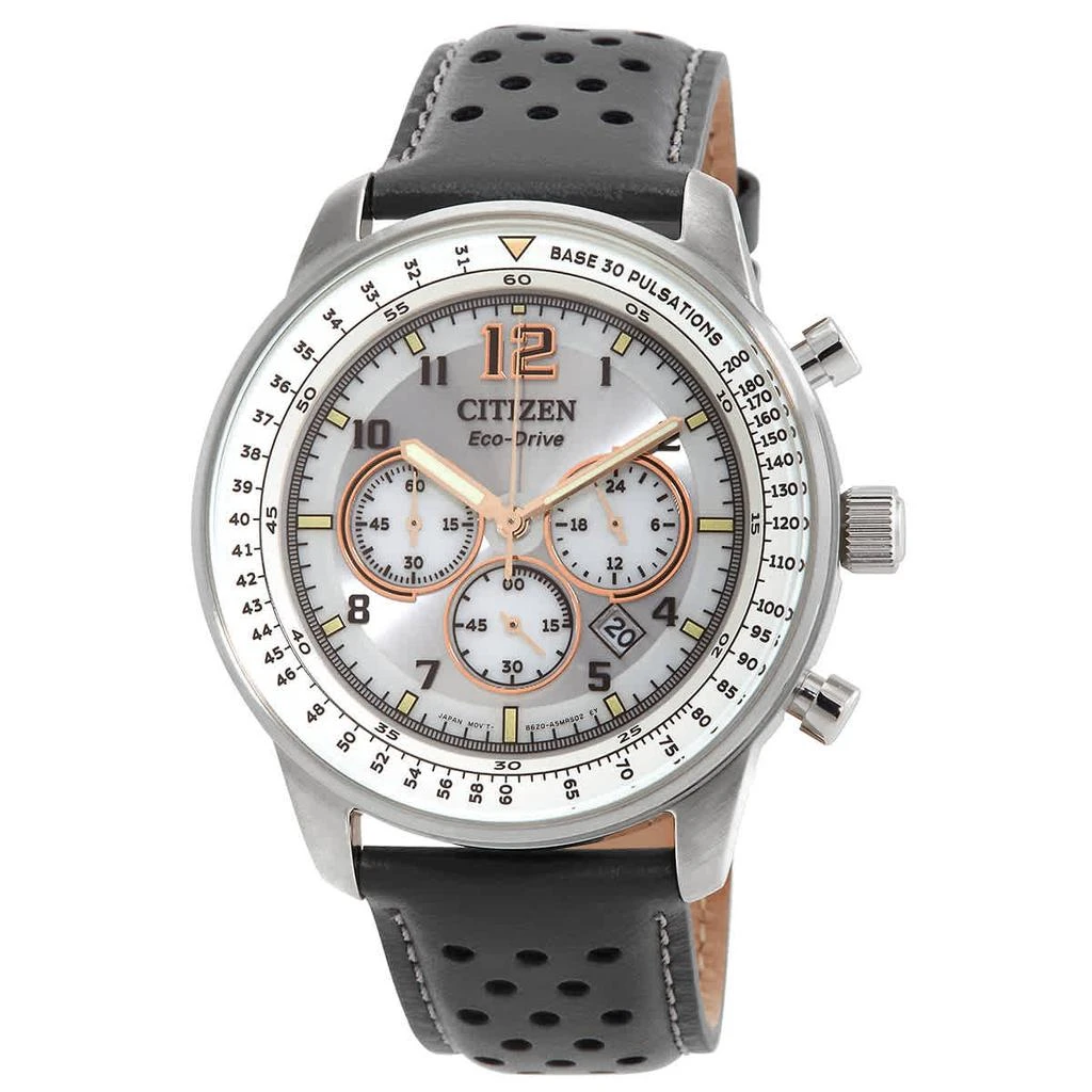 商品Citizen|Chronograph Grey Dial Men's Watch CA4500-24H,价格¥1328,第1张图片