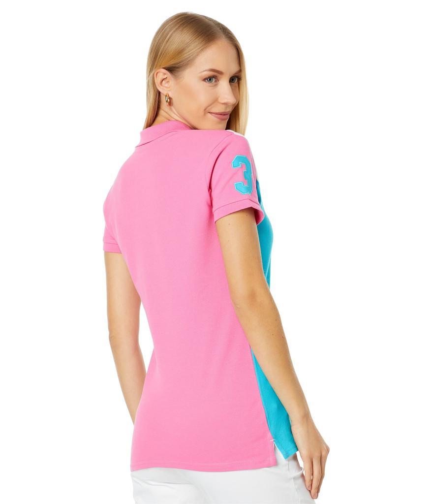商品U.S. POLO ASSN.|Sash Color-Block Polo Shirt,价格¥111,第4张图片详细描述