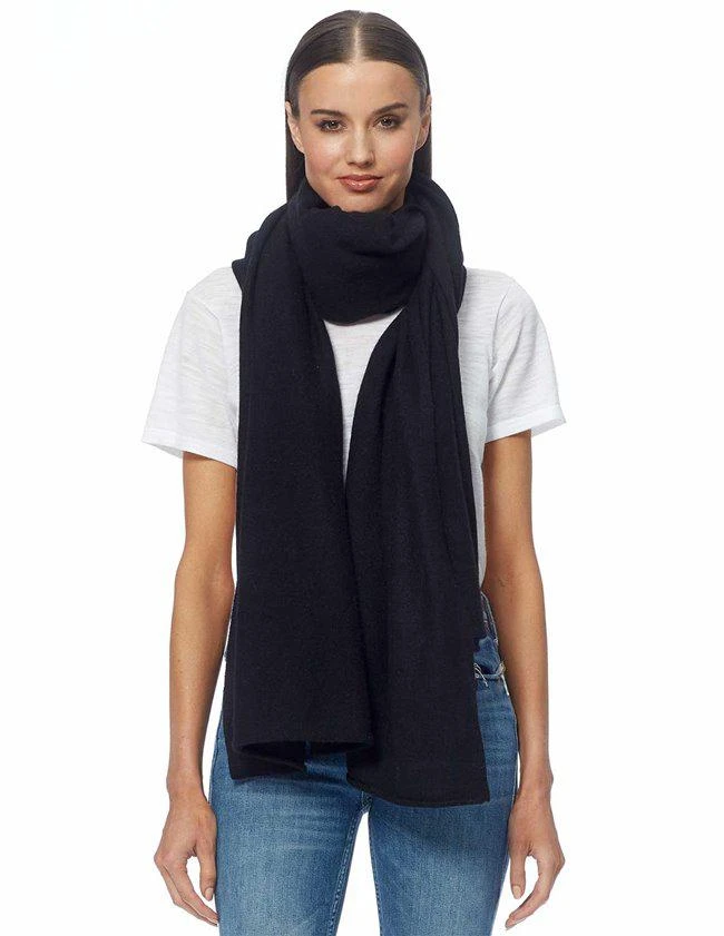 商品360 Cashmere|360 Cashmere - The Wrap - black,价格¥2633,第1张图片