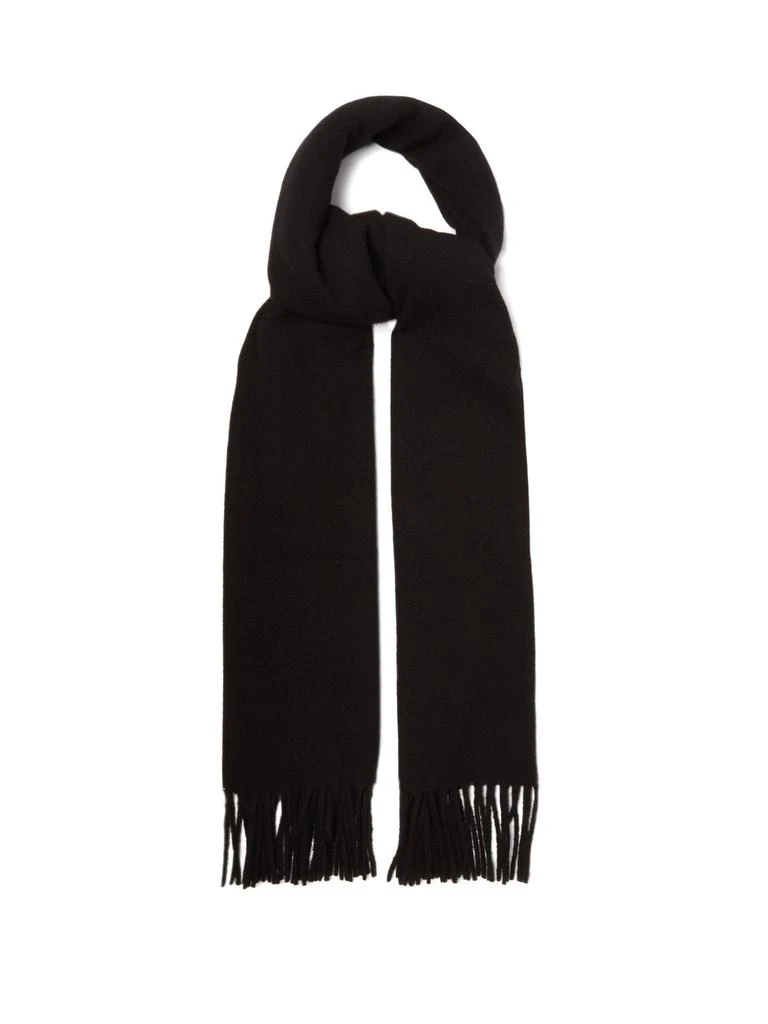 商品Totême|Fringed felted-wool scarf,价格¥1571,第1张图片