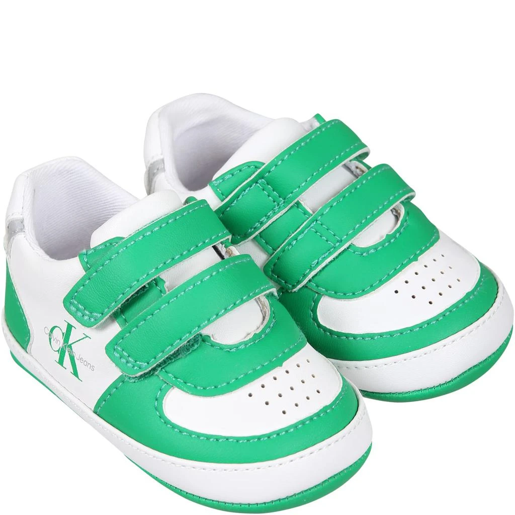 商品Calvin Klein|Calvin Klein Sneakers Multicolor For Baby Kids With Logo,价格¥550,第3张图片详细描述