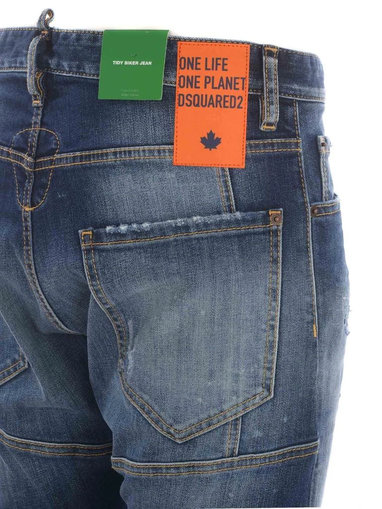 商品DSQUARED2|Dsquared2 Distressed Cropped Fit Jeans,价格¥3168,第3张图片详细描述