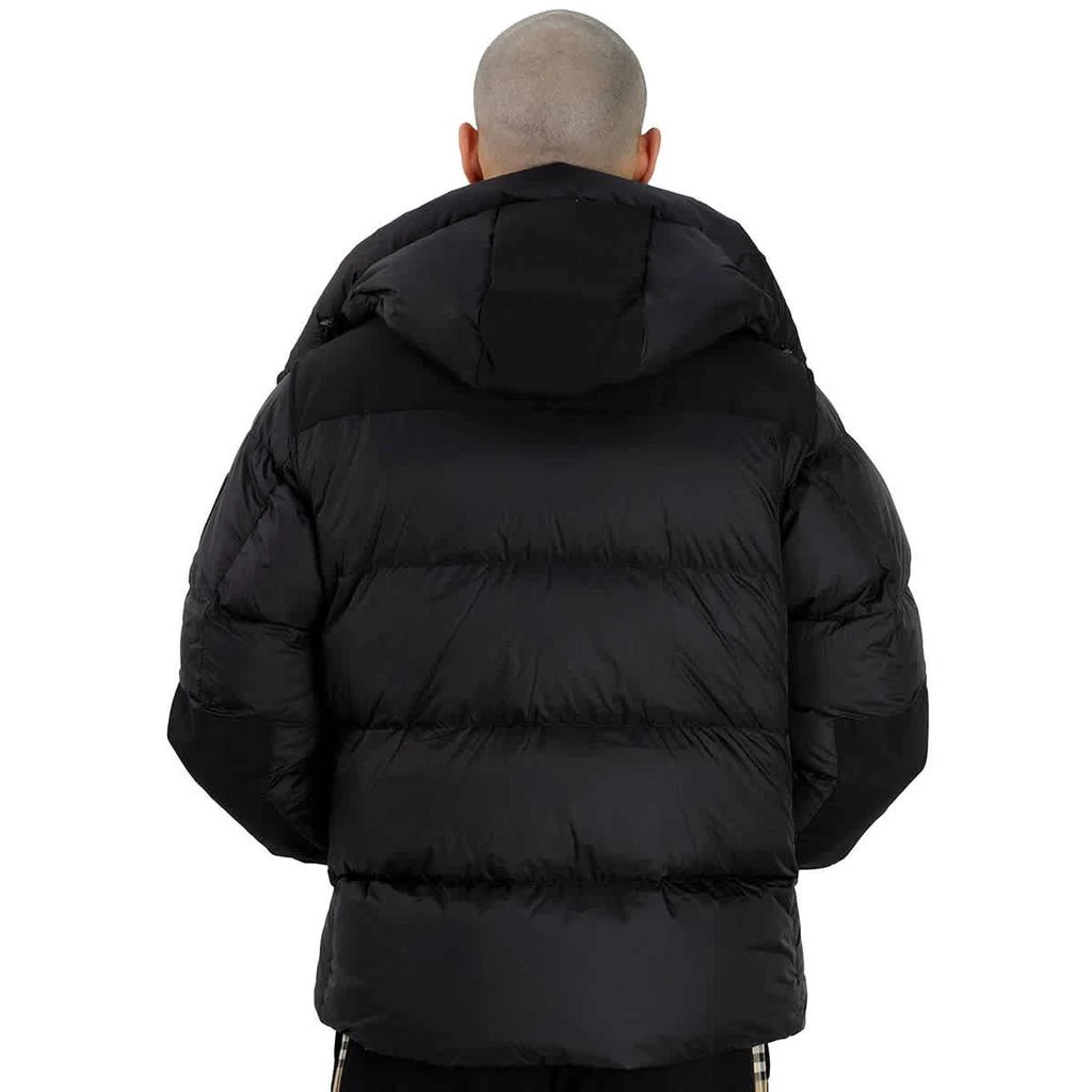 商品Burberry|Burberry Black Detachable Sleeve Hooded Puffer Jacket, Size Small,价格¥3225,第3张图片详细描述