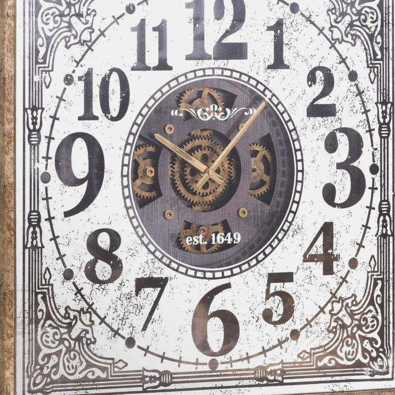 商品Hill Interiors|Hill Interiors Mirrored Moving Mechanism Wall Clock,价格¥1909,第1张图片