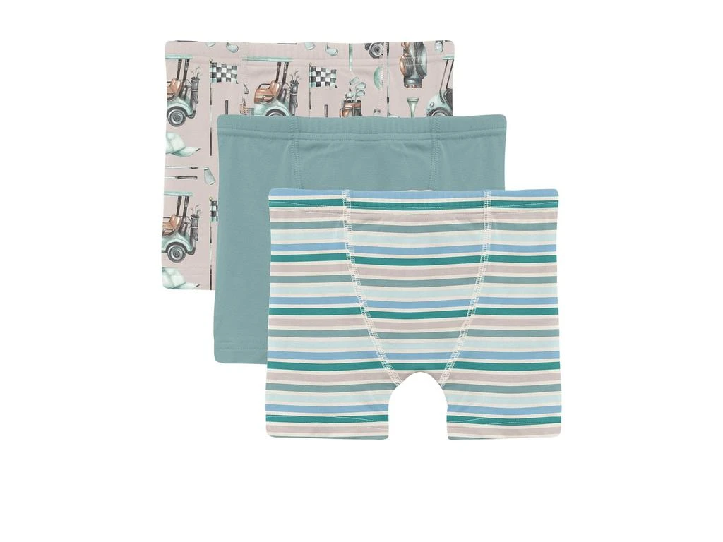 商品KicKee Pants|Print Boxer Brief Set of 3 (Big Kid),价格¥264,第1张图片