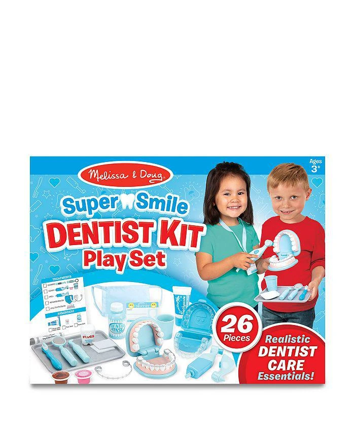 商品Melissa & Doug|Super Smile Dentist Play Set - Ages 3+,价格¥285,第1张图片