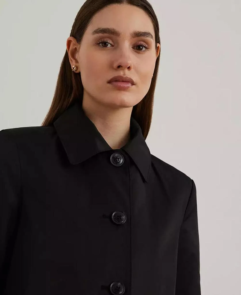 商品Ralph Lauren|女士 连帽A-Line系列 防雨夹克,价格¥1678,第2张图片详细描述
