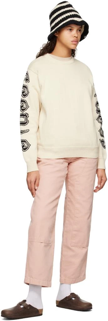 商品STUSSY|Off-White Intarsia Sweater,价格¥822,第4张图片详细描述