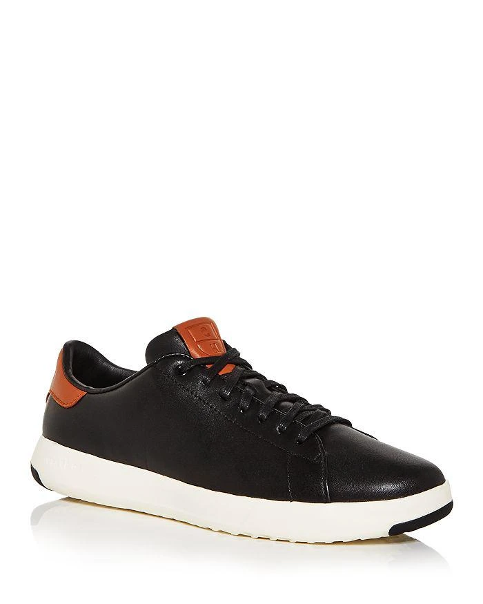 商品Cole Haan|Men's GrandPro Leather Lace Up Sneakers,价格¥979,第1张图片