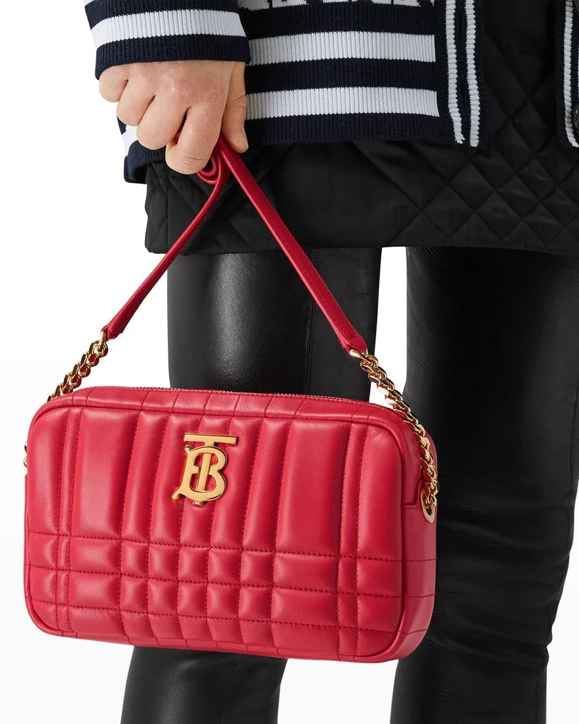 商品Burberry|Lola Small Quilted Camera Crossbody Bag,价格¥11970,第1张图片