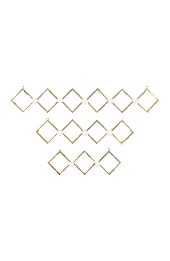 商品VIVIAN LUNE HOME|Goldtone Iron Glam Wall Hook - Set of 3,价格¥1038,第1张图片