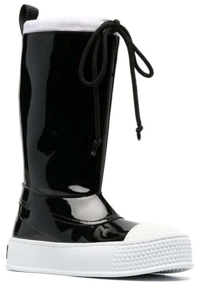 商品Moschino|Moschino Drawstring Glossy Boots,价格¥2303,第2张图片详细描述