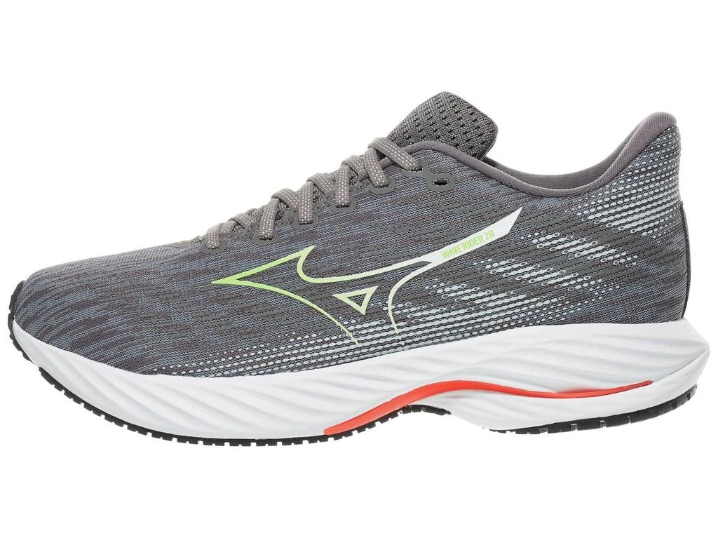 商品Mizuno|Mizuno Wave Rider 28 411456-9T4W Sneakers Men's US 16 Gray Running Shoes ZPO3680,价格¥1102,第2张图片详细描述