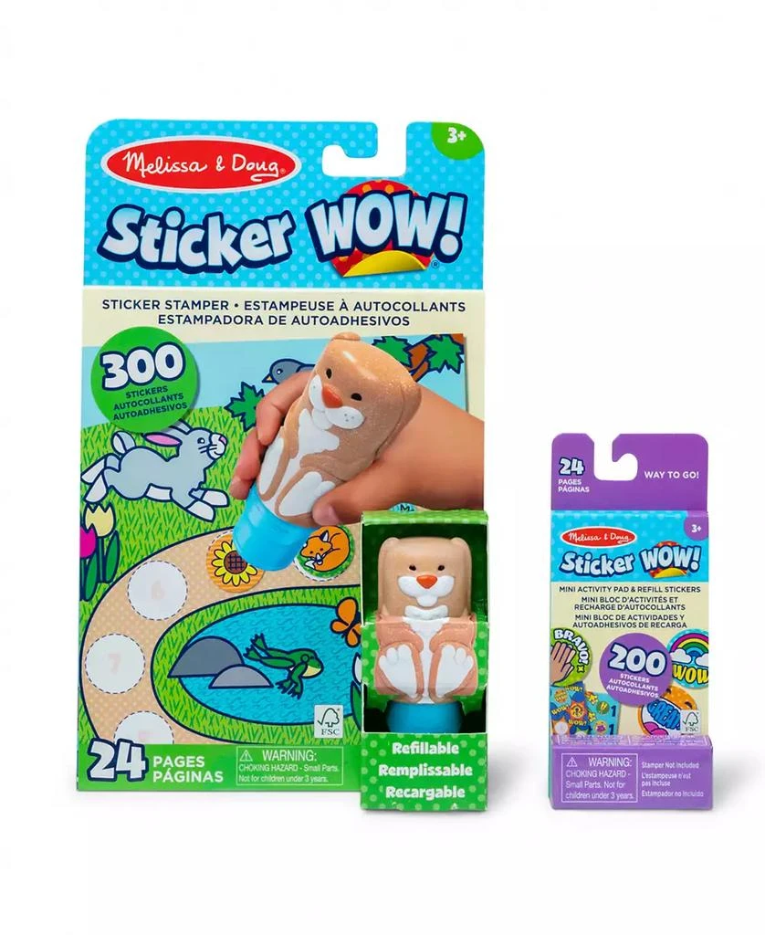 商品Melissa & Doug|Sticker WOW Bunny Bundle,价格¥114,第1张图片