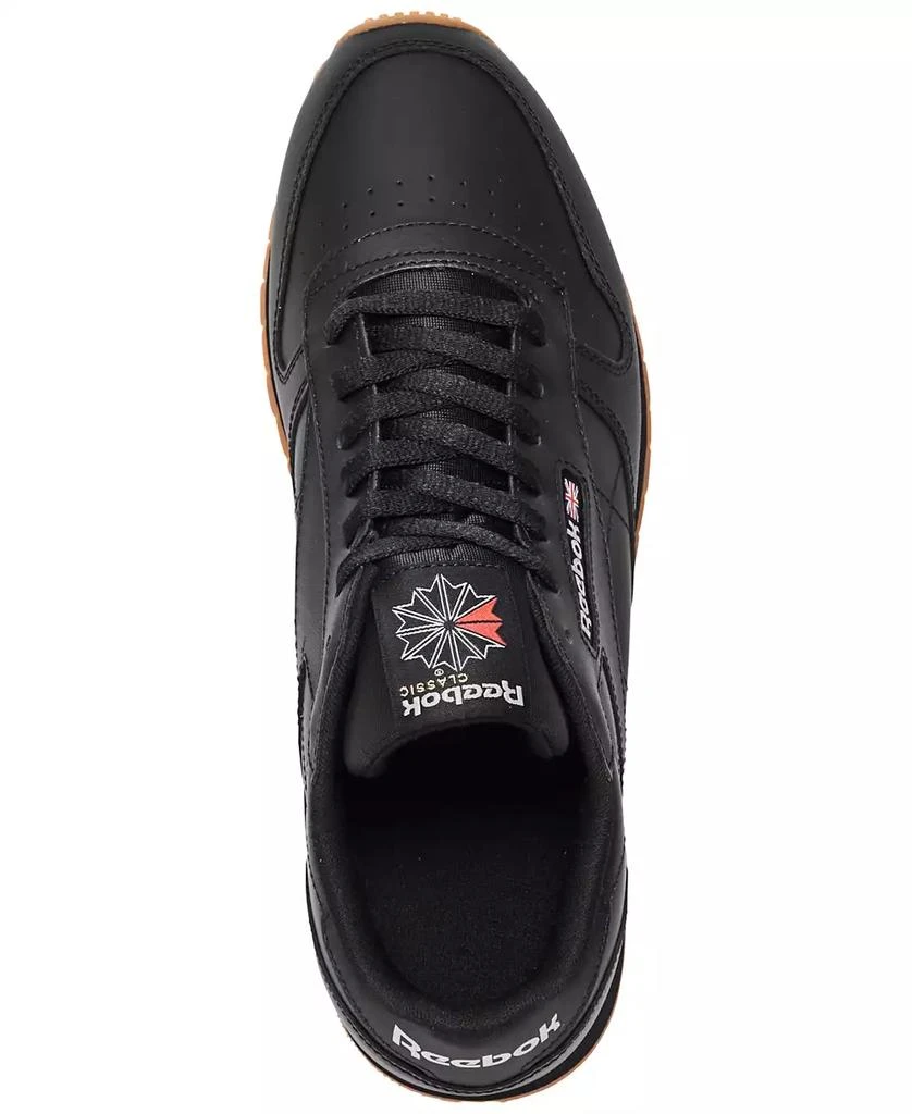 商品Reebok|Men's Classic Leather Casual Sneakers from Finish Line,价格¥675,第5张图片详细描述