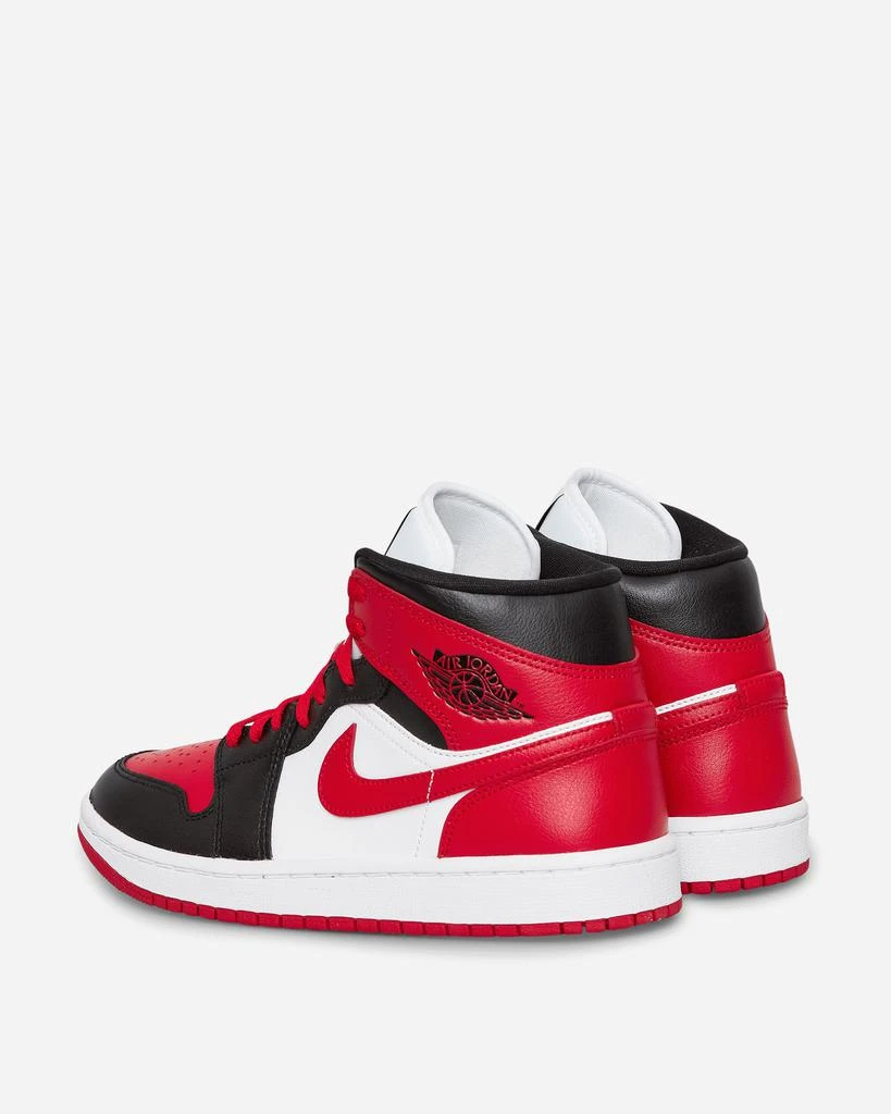 商品Jordan|WMNS Air Jordan 1 Mid Sneakers Red,价格¥567,第5张图片详细描述