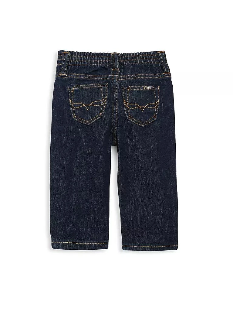 商品Ralph Lauren|Baby Boy's Hampton Straight Stretch Jeans,价格¥331,第3张图片详细描述
