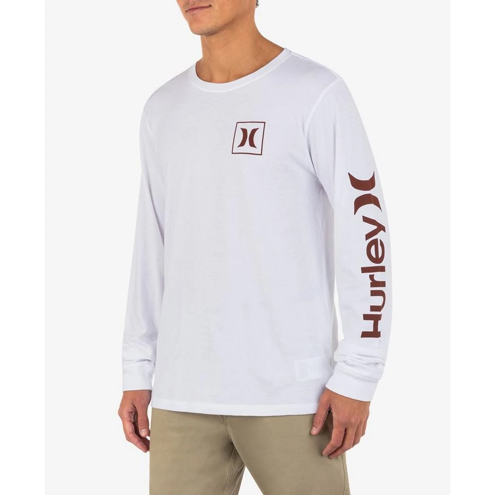 商品Hurley|Men's Everyday One and Only Icon Long Sleeve T-shirt,价格¥254,第4张图片详细描述