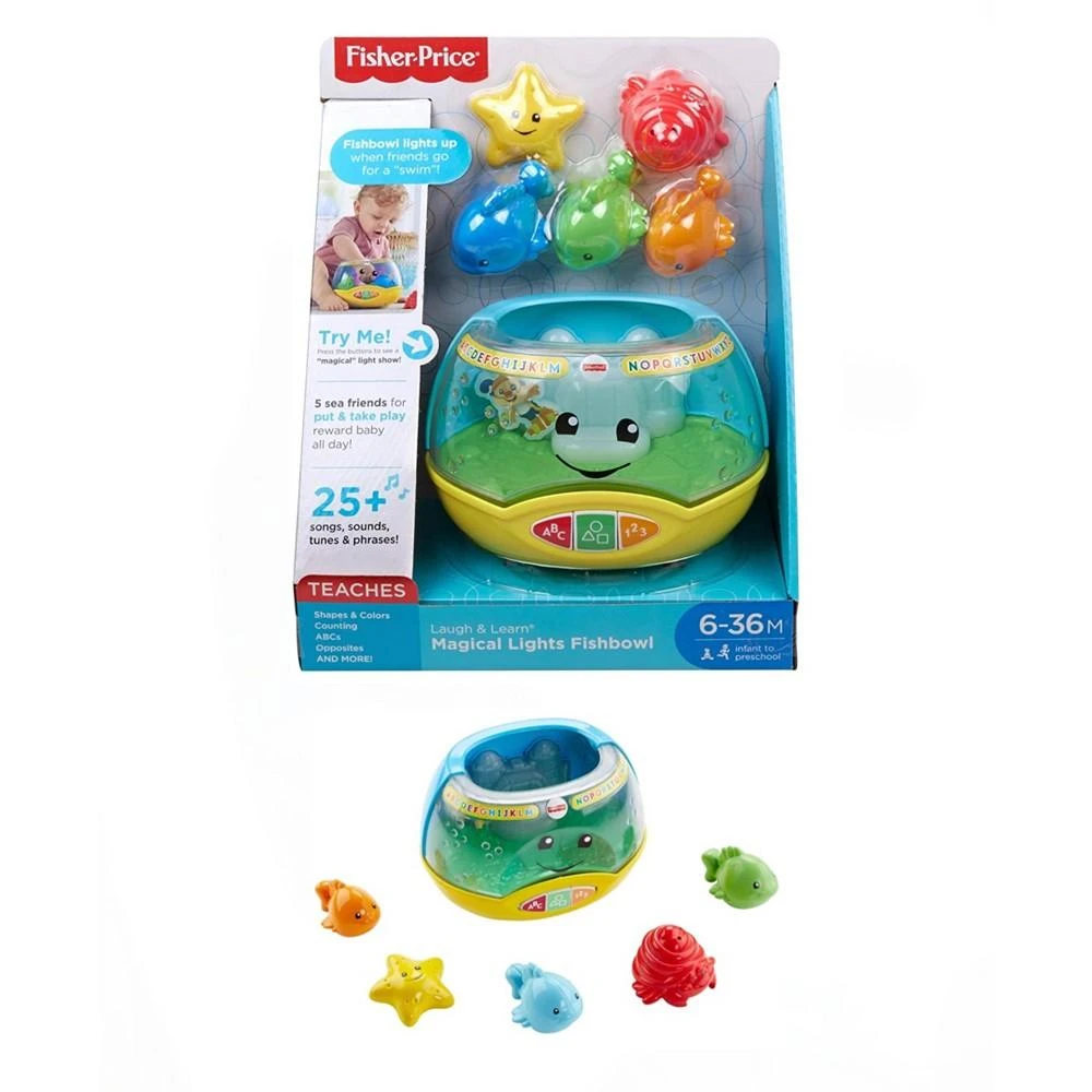 商品Fisher Price|Fisher-Price Laugh and Learn Magical Lights Fishbowl-Educational Toy,价格¥369,第2张图片详细描述