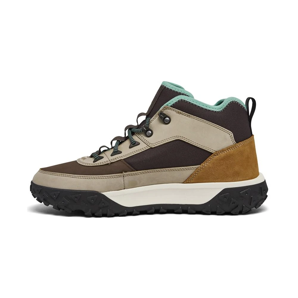 商品Timberland|Men's GreenStride Motion 6 Leather Super Ox Hiking Boots from Finish Line,价格¥791,第3张图片详细描述