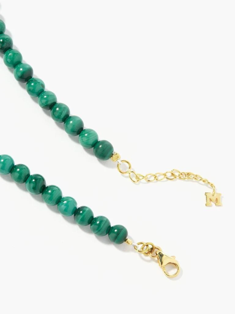 商品MATEO|Malachite & 14kt gold choker,价格¥2202,第4张图片详细描述