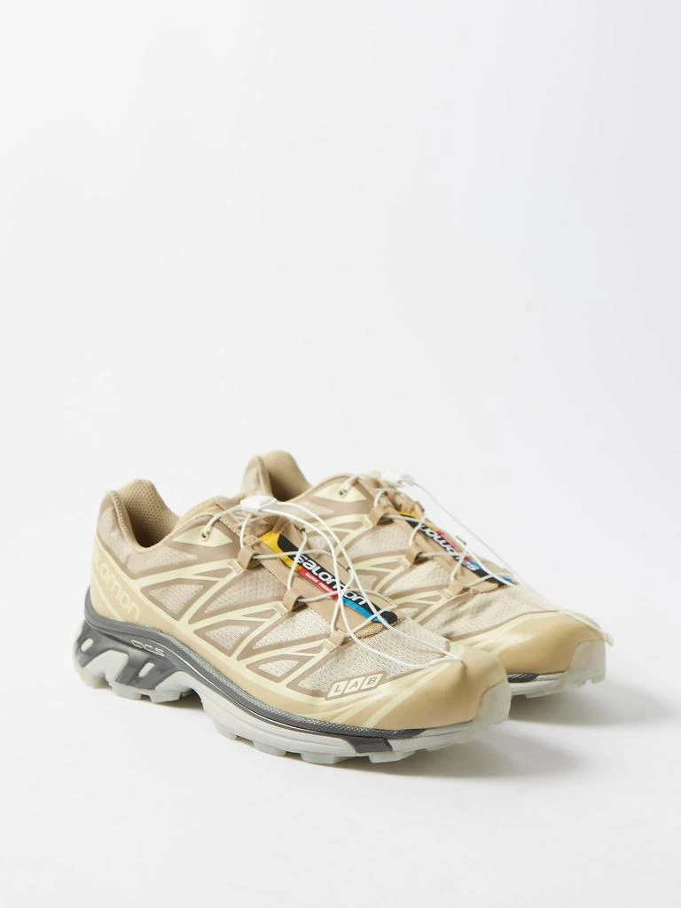 XT-6 mesh and rubber trainers 商品