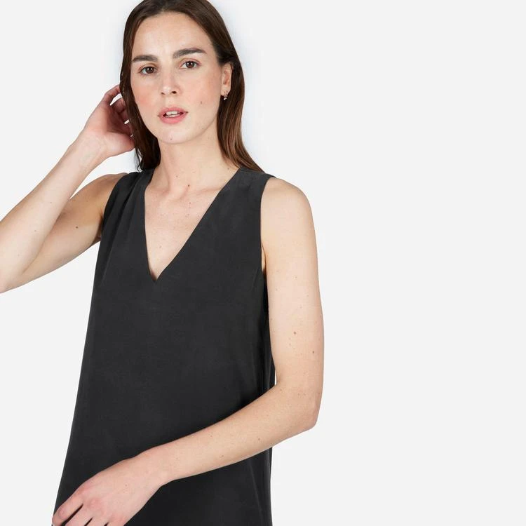 商品Everlane|真丝无袖V领连衣裙,价格¥509,第3张图片详细描述