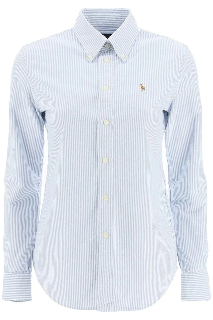 商品Ralph Lauren|SLIM FIT SHIRT IN OXFORD COTTON,价格¥862,第1张图片