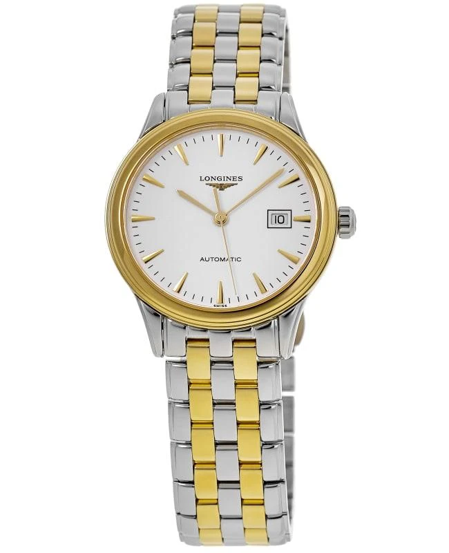 商品Longines|Longines Flagship Automatic Two Tone White Dial  Women's Watch L4.374.3.22.7,价格¥7507,第1张图片