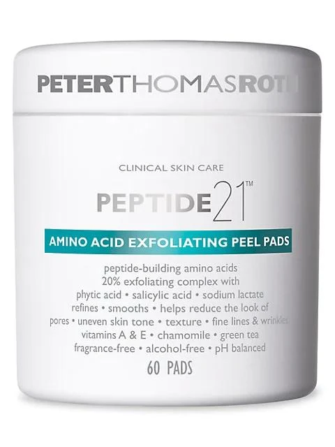 商品Peter Thomas Roth|Peptide 21 Amino Acid Exfoliating Peel Pads,价格¥413,第1张图片