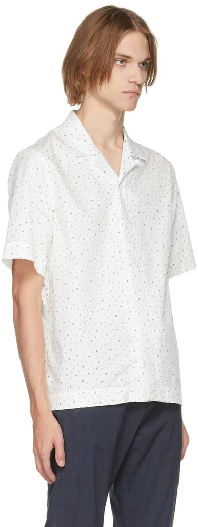 商品Paul Smith|White Music Note Short Sleeve Shirt,价格¥1238,第2张图片详细描述