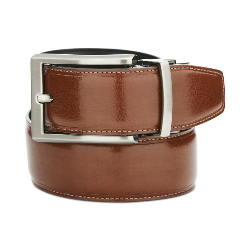 商品Perry Ellis|Men's Faux Leather Belt,价格¥182,第1张图片