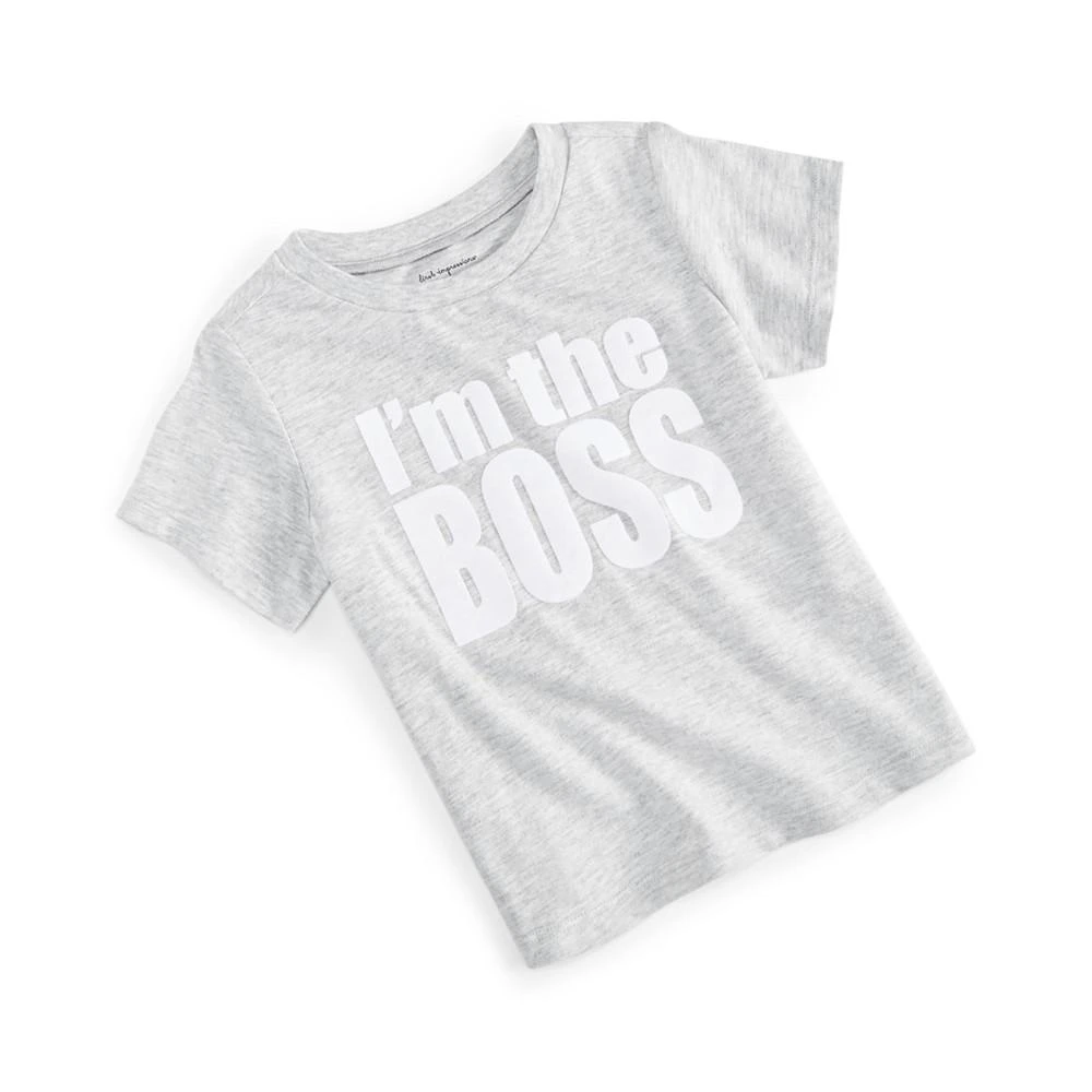 商品First Impressions|Baby Boys Boss T-Shirt, Created for Macy's,价格¥38,第1张图片