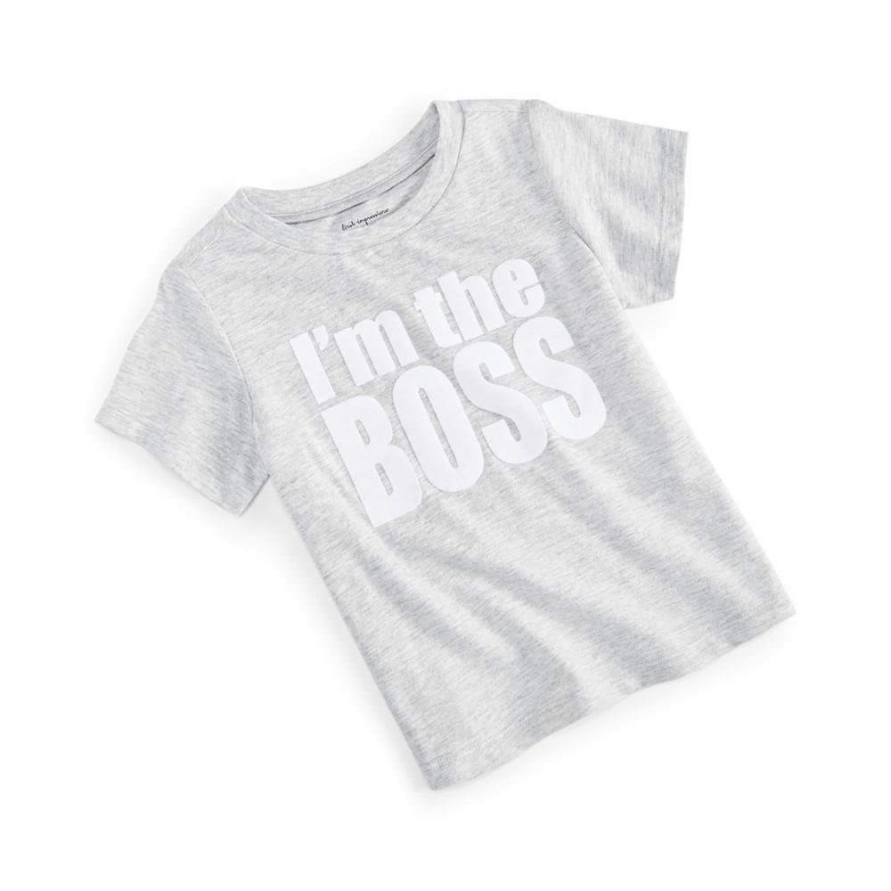 商品First Impressions|Baby Boys Boss T-Shirt, Created for Macy's,价格¥37,第1张图片