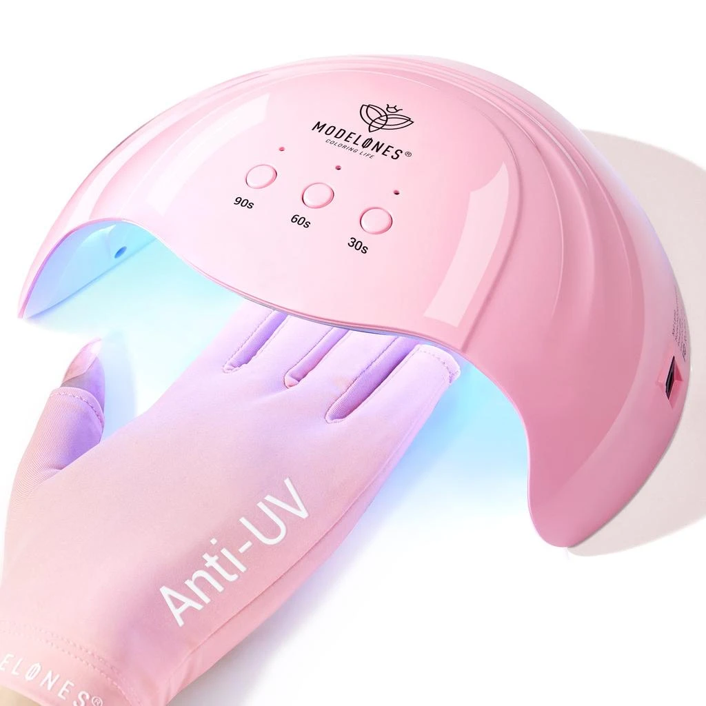 Anti-UV light Glove With 48W Nail Lamp For Nails Salon Professional UPF 99+ US Standard 商品