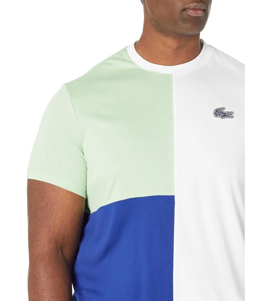 商品Lacoste|Short Sleeve Color-Block Ultra Dry Tee,价格¥352,第3张图片详细描述