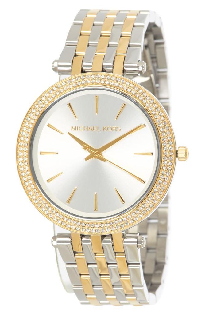 商品Michael Kors|Women's Darci Two-Tone Bracelet Watch, 39mm,价格¥931,第1张图片