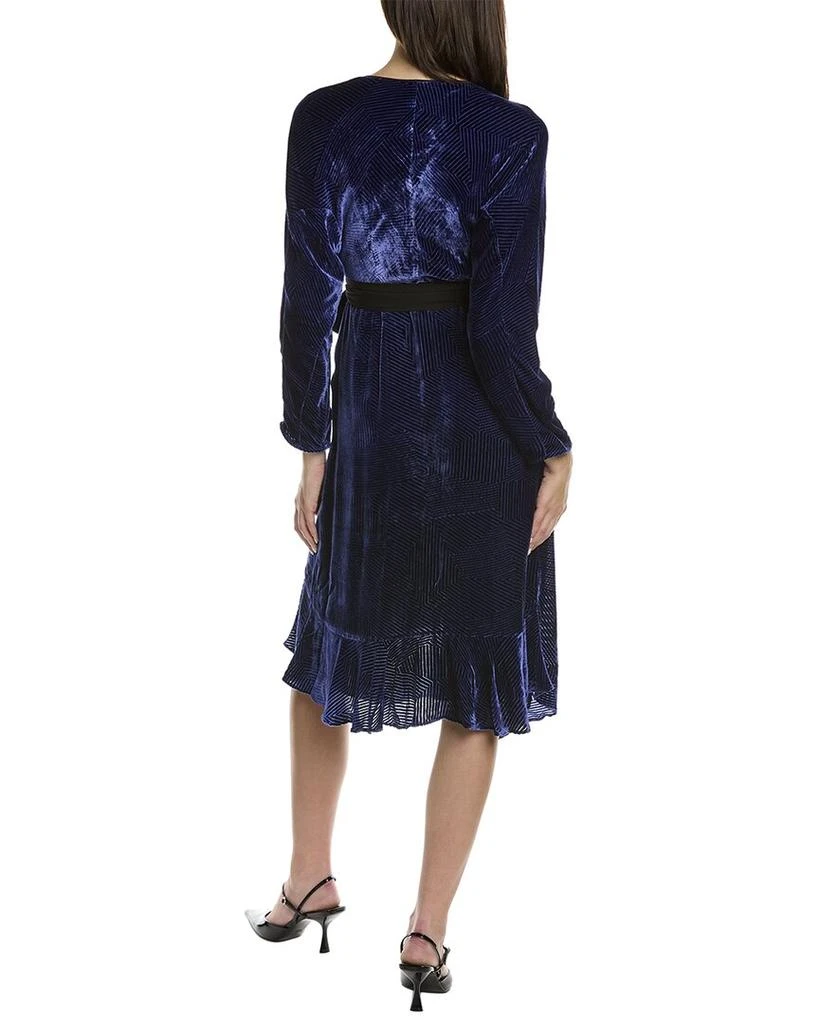 【破损开裂】Diane von Furstenberg Tulisa Two Silk-Blend Wrap Dress 商品