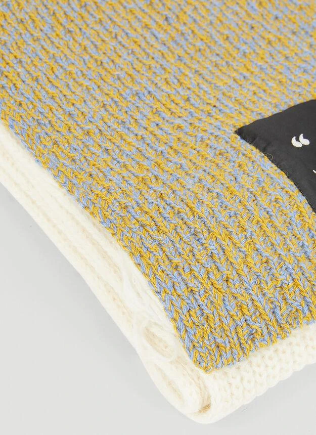 Colour Block Scarf in Beige 商品