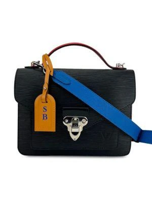 商品[二手商品] Louis Vuitton|Louis Vuitton Messenger Epi Noir Neo Monceau Hand Shoulder 2 Way Bag Preowned,价格¥23345,第1张图片
