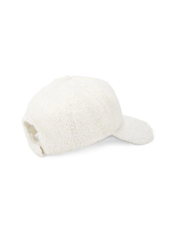 商品Karl Lagerfeld Paris|Faux Shearling Baseball Cap,价格¥120,第2张图片详细描述