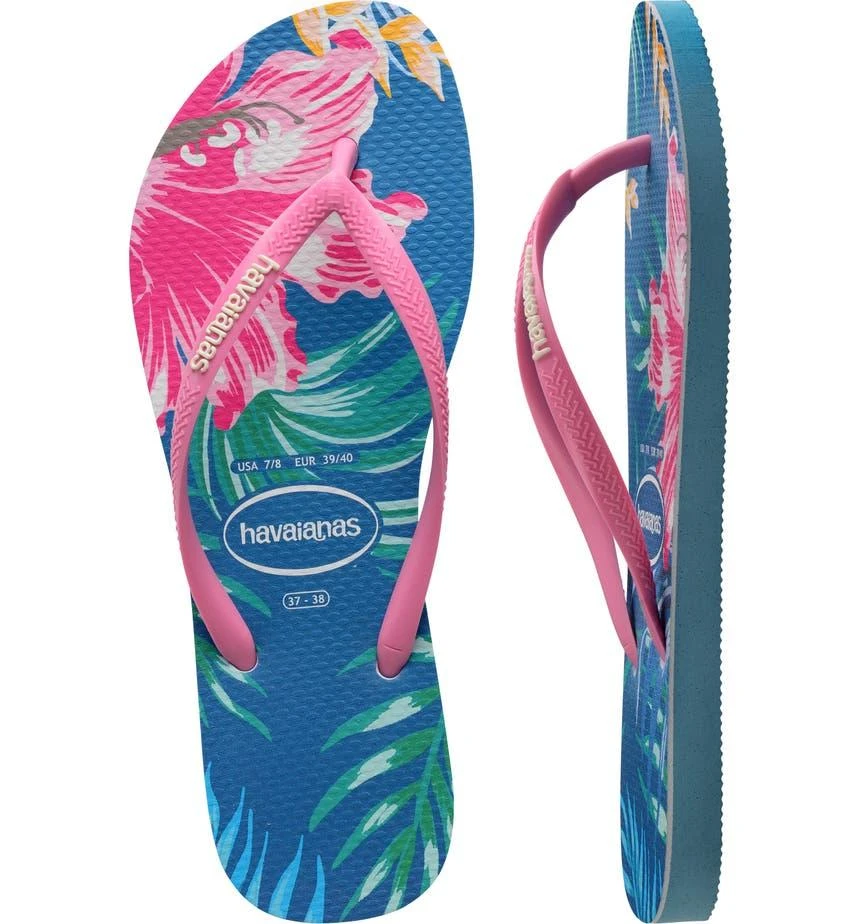 商品Havaianas|Kids' Slim Floral Flip Flop,价格¥140,第5张图片详细描述