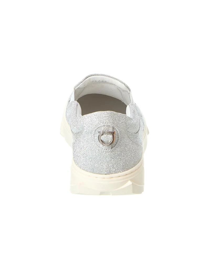 商品Salvatore Ferragamo|Ferragamo Momo Glitter Slip-On Sneaker,价格¥1991,第2张图片详细描述
