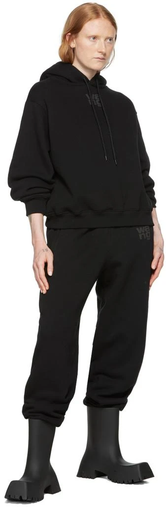 商品Alexander Wang|Black Cotton Hoodie,价格¥1848,第4张图片详细描述
