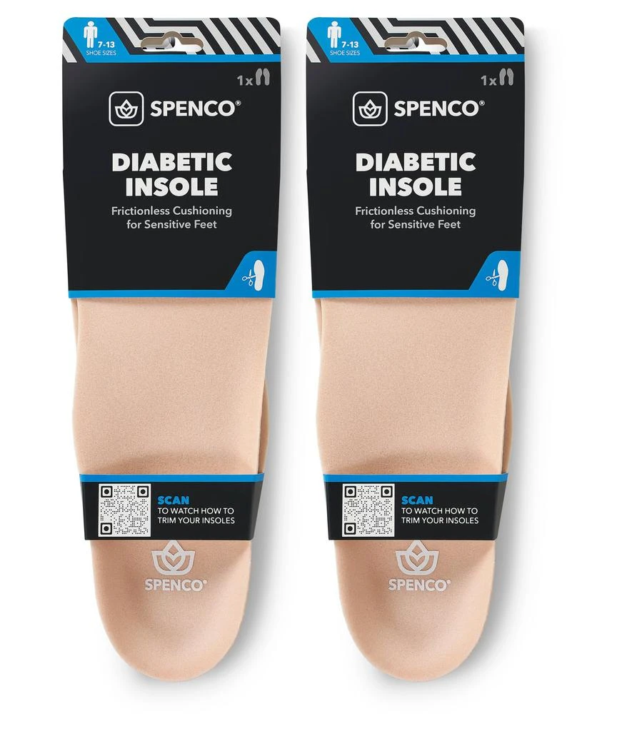 商品Spenco|Spenco Diabetic TTF 2Pk,价格¥300,第3张图片详细描述