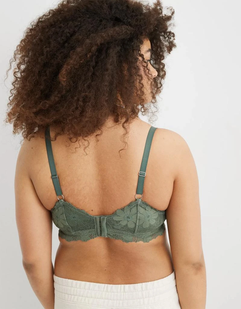 商品Aerie|Aerie Rebel Lace Triangle Bralette,价格¥106,第5张图片详细描述