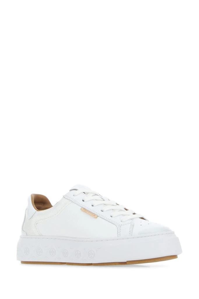 商品Tory Burch|White leather Ladybug sneakers,价格¥1329,第1张图片