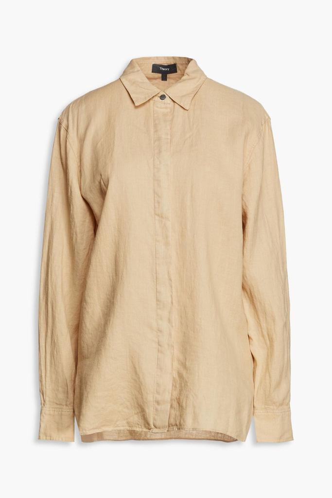 商品Theory|Linen shirt,价格¥838,第1张图片