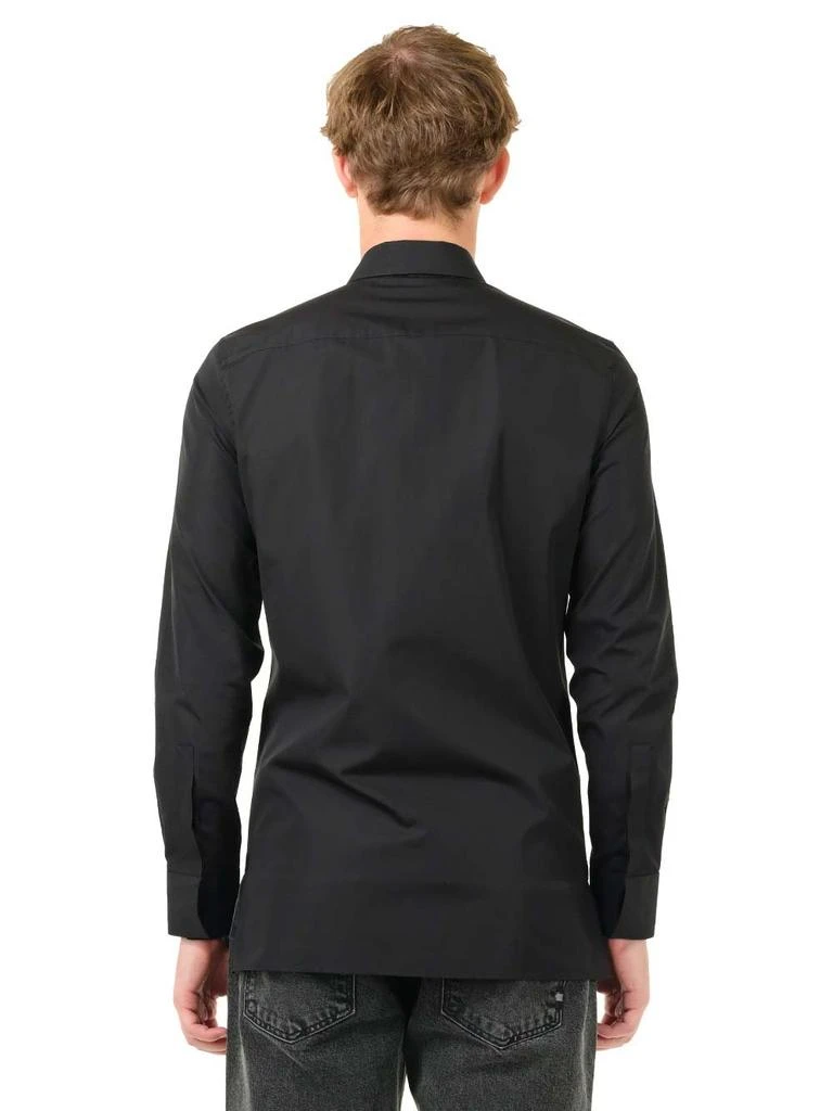 商品Givenchy|Givenchy 4G Embroidered Long-Sleeved Shirt,价格¥3671,第4张图片详细描述