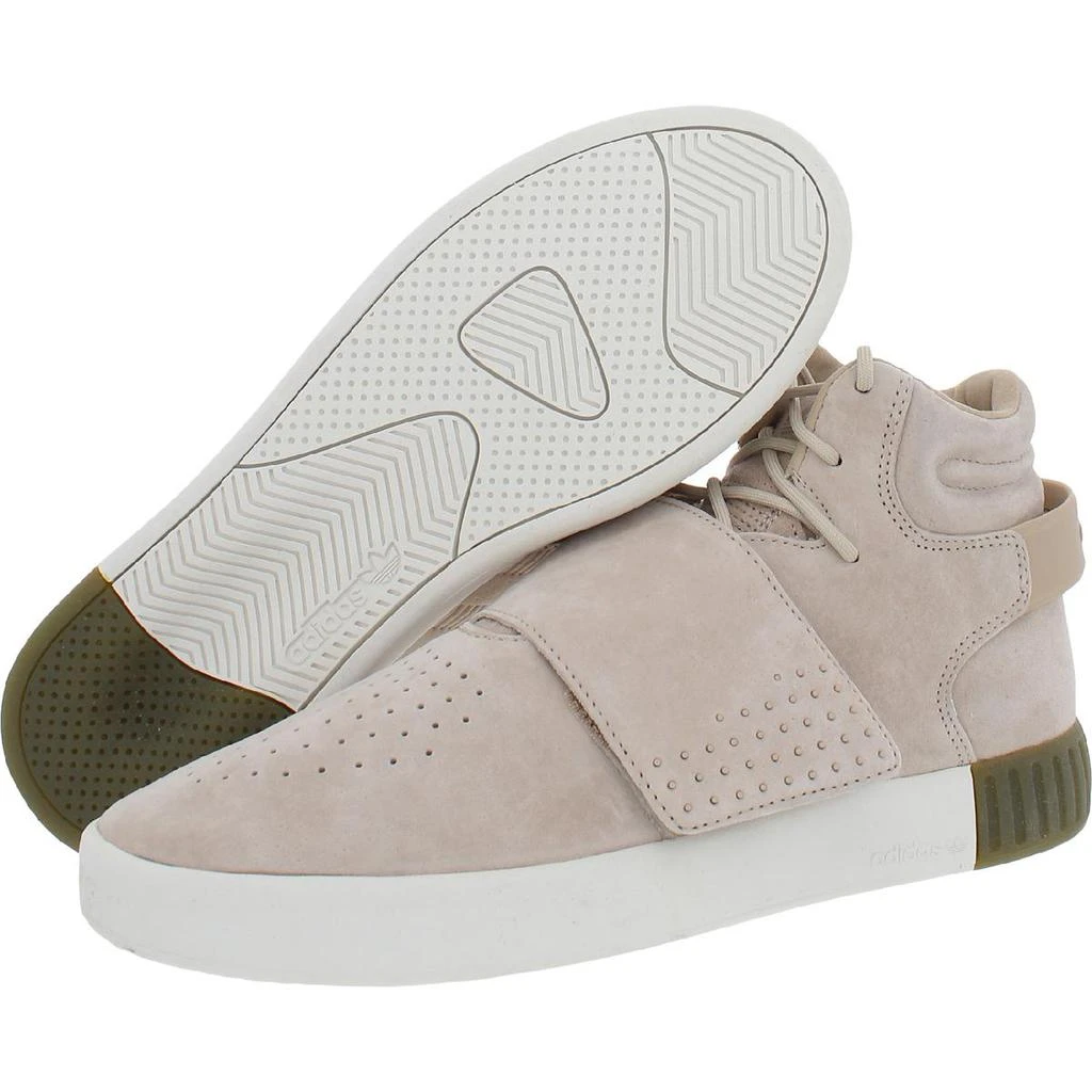 商品Adidas|Adidas Womens Tubular Suede High-Top Casual and Fashion Sneakers,价格¥190,第3张图片详细描述
